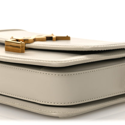 Saint Laurent Smooth Calfskin Small Solferino Satchel Ivory 9 of 12