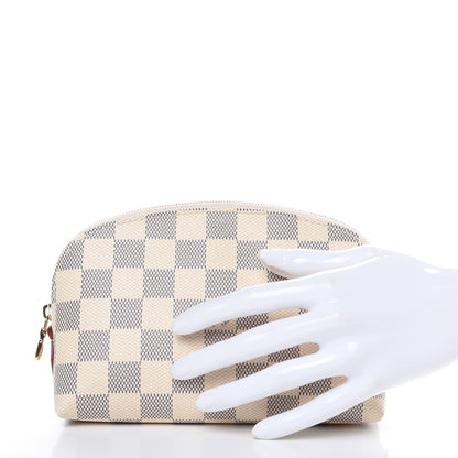 Louis Vuitton Damier Azur Cosmetic Pouch 2 of 7