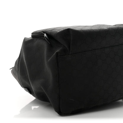 Gucci Nylon Monogram Medium Backpack Black 9 of 10