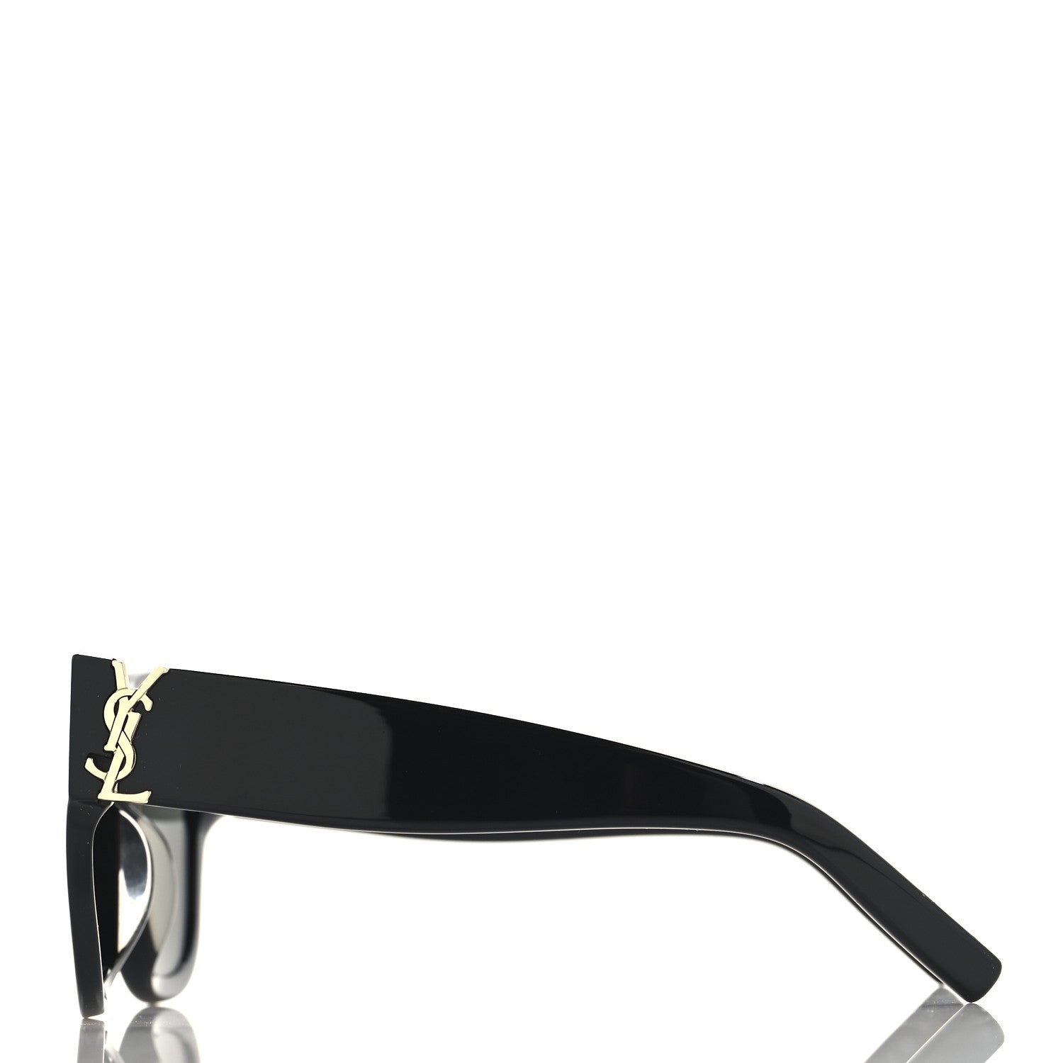 Saint Laurent Acetate Cateye Sunglasses SL M95 F Black 3 of 8