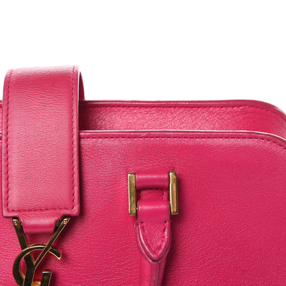Saint Laurent Calfskin Monogram Baby Cabas Fuchsia 12 of 17