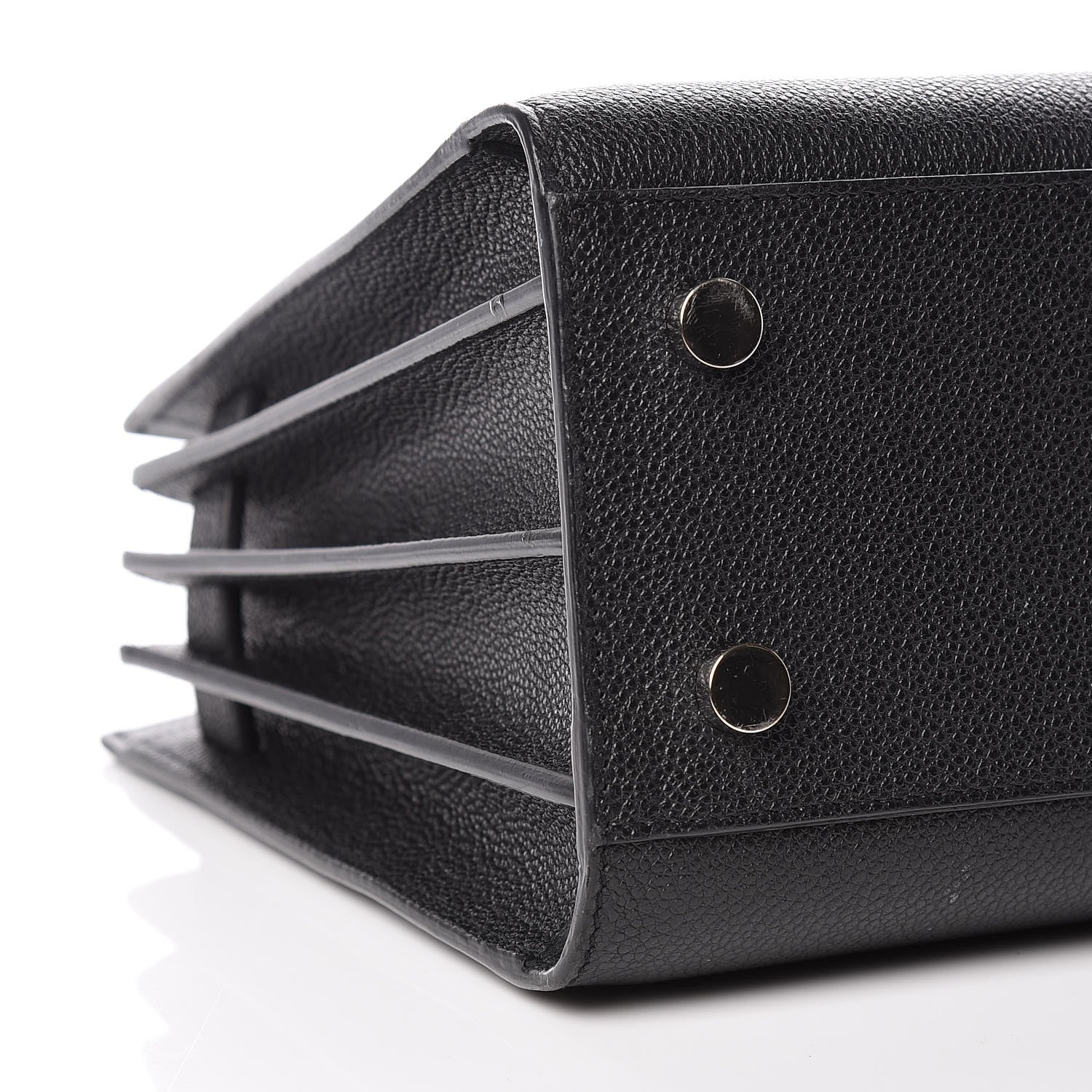 Saint Laurent Grained Calfskin Baby Sac De Jour Black 8 of 9