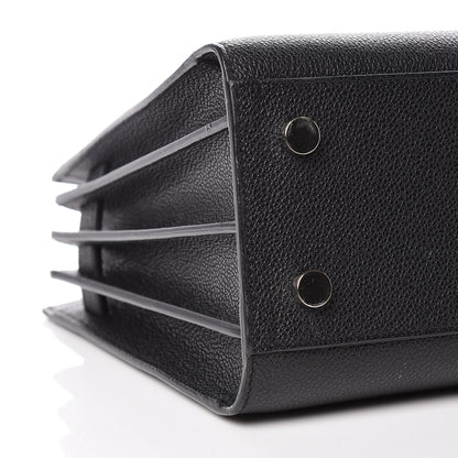 Saint Laurent Grained Calfskin Baby Sac De Jour Black 8 of 9