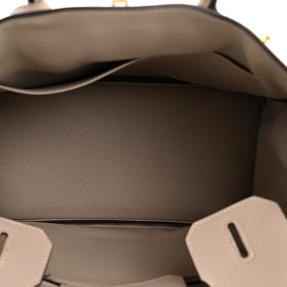 Hermes Togo Birkin 30 Gris Tourterelle 12 of 40