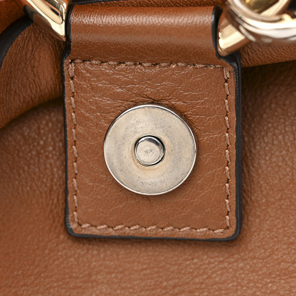 Chloe Suede Calfskin Small Faye Backpack Tan 11 of 12