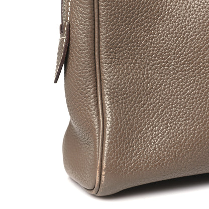 Hermes Taurillon Clemence Victoria Elan 38 Etoupe 11 of 12