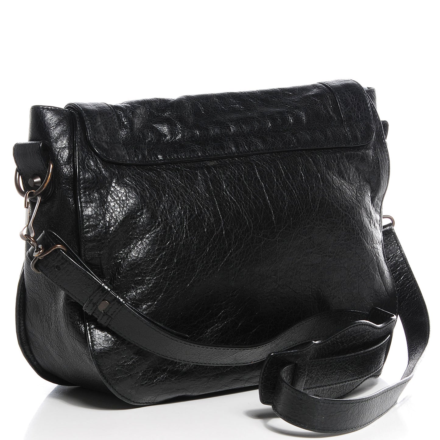 Agneau Classic Hardware Neo Folk Messenger Black