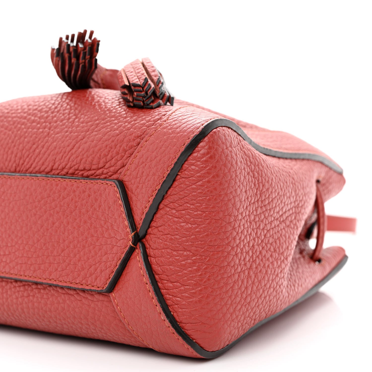 Mulberry Heavy Grain Calfskin Mini Millie Red 9 of 9