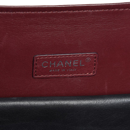 Chanel Calfskin Stitched Large Shopping Tote Black 6 of 9