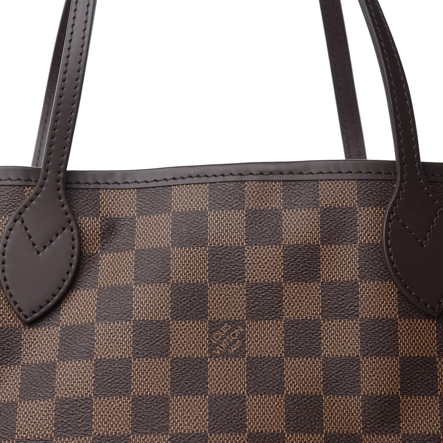 Damier Ebene Neo Neverfull MM Rose Ballerine