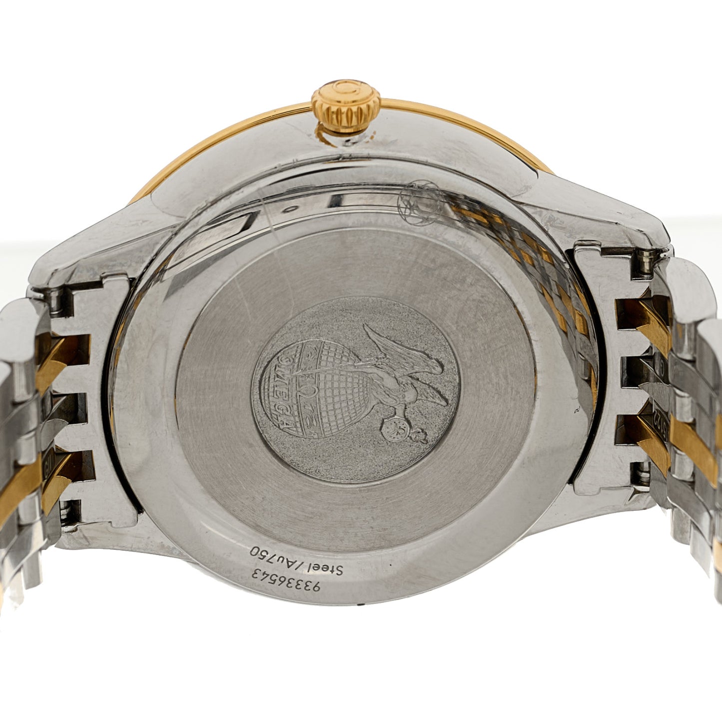 Stainless Steel 18K Yellow Gold 30mm De Ville Prestige Quartz Watch 434.20.30.60.02.002