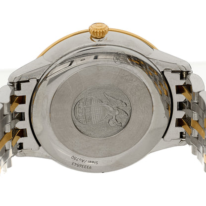 Omega Stainless Steel 18K Yellow Gold 30mm De Ville Prestige Quartz Watch 434.20.30.60.02.002 4 of 5