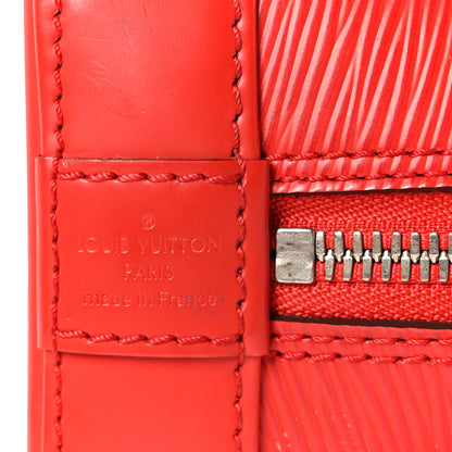 Louis Vuitton Epi Alma BB Carmine 7 of 12