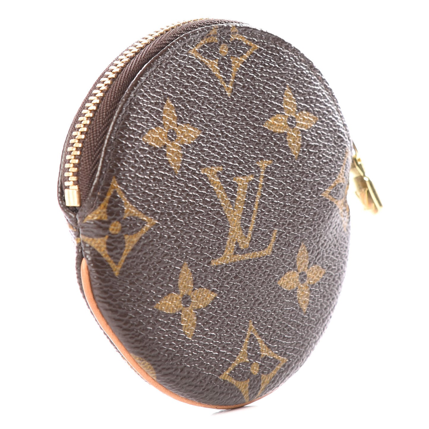 Monogram Round Coin Purse