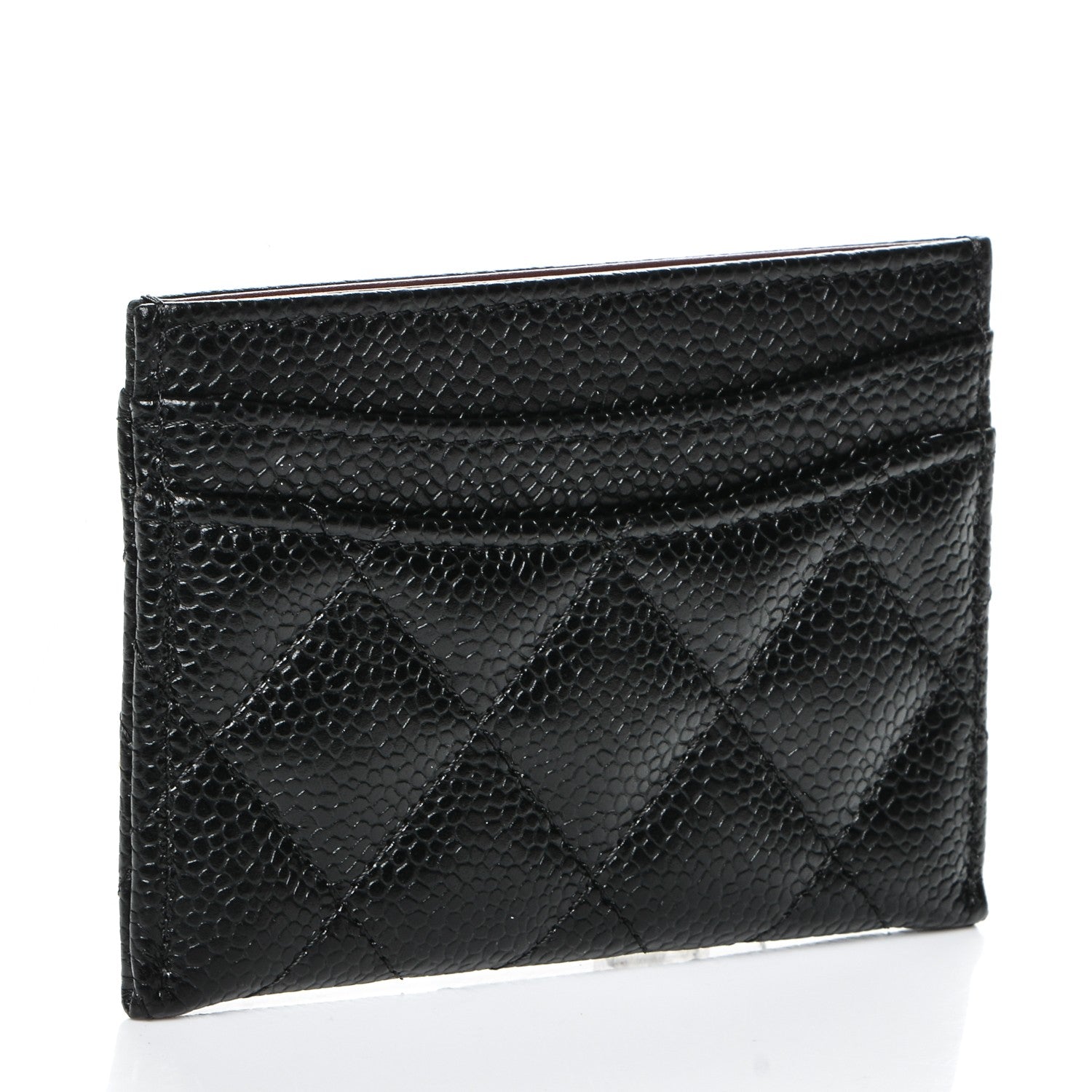 Chanel Caviar Quilted Card Holder Black 3 of 8