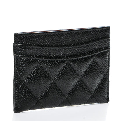 Chanel Caviar Quilted Card Holder Black 3 of 8