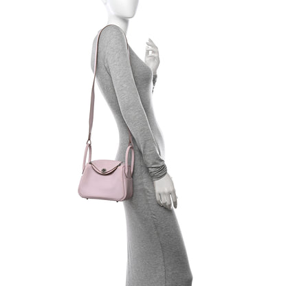 Hermes Swift Verso Mini Lindy 20 Mauve Pale Gold 2 of 11
