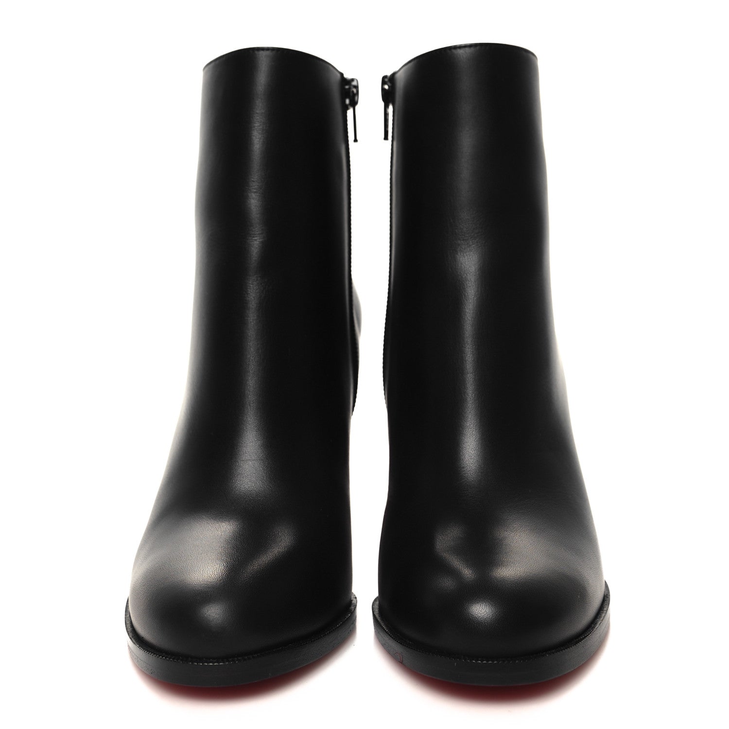 Christian Louboutin Calfskin Adox 85 Ankle Boots 37 Black 2 of 8