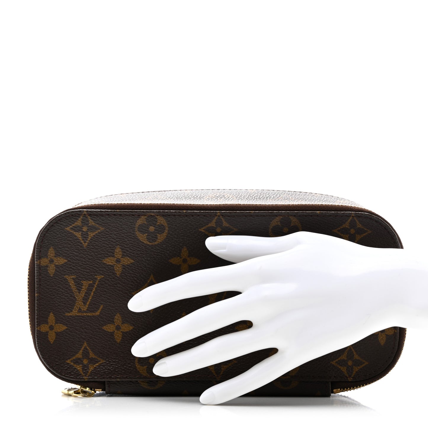 LOUIS VUITTON Monogram Trousse Blush GM Cosmetic Pouch
