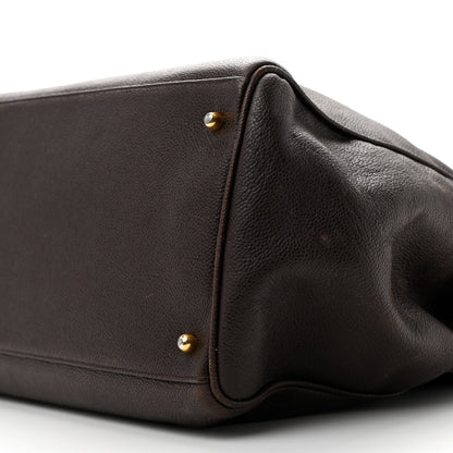 Chanel Caviar XL Weekender Bag Brown 12 of 18