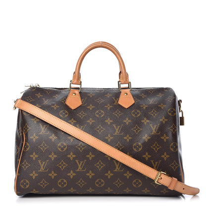Louis Vuitton Monogram Speedy Bandouliere 35 1 of 12