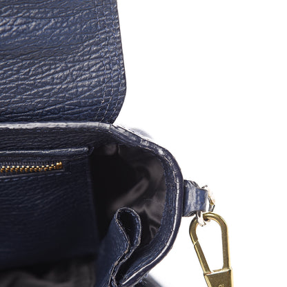 3.1 Phillip Lim 3.1 Textured Calfskin Mini Pashli Satchel Ink 8 of 16