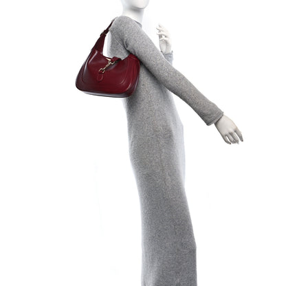 Gucci Calfskin Small Jackie Shoulder Bag Rosso Ancora 2 of 10