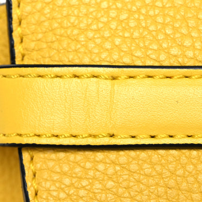 Loewe Grained Calfskin Mini Gate Crossbody Bag Yellow 14 of 15