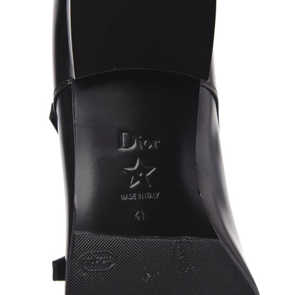 Christian Dior Brushed Calfskin Swing Monk Shoe 41 Black 7 of 8