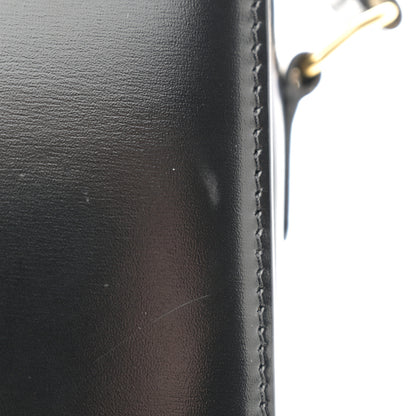 Celine Shiny Calfskin Teen Triomphe Black 13 of 13