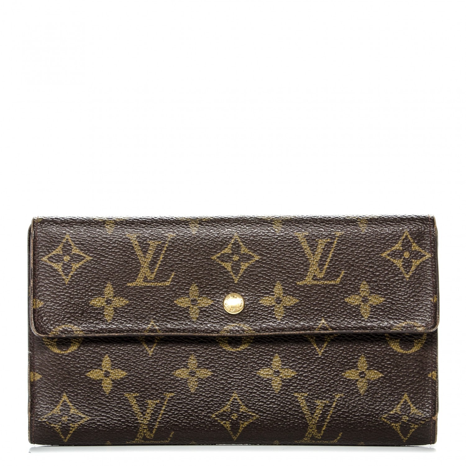 Louis Vuitton Monogram Porte Tresor International Wallet 1 of 9