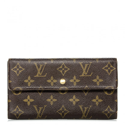 Louis Vuitton Monogram Porte Tresor International Wallet 1 of 9