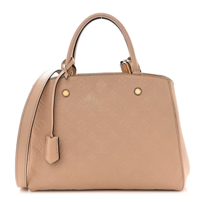 Louis Vuitton Empreinte Montaigne MM Papyrus 1 of 11