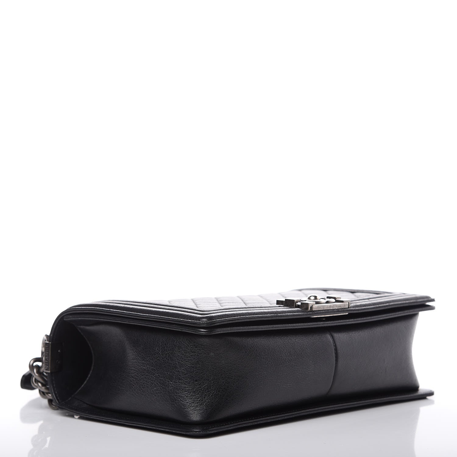 Chanel Lambskin Quilted New Medium Boy Flap Black 4 of 14