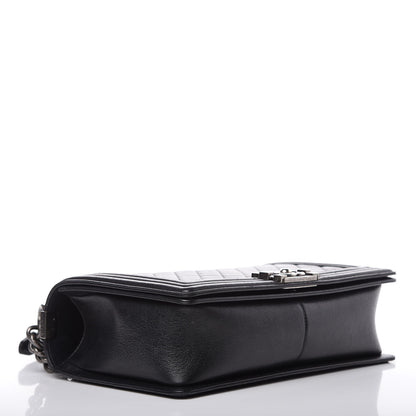 Chanel Lambskin Quilted New Medium Boy Flap Black 4 of 14