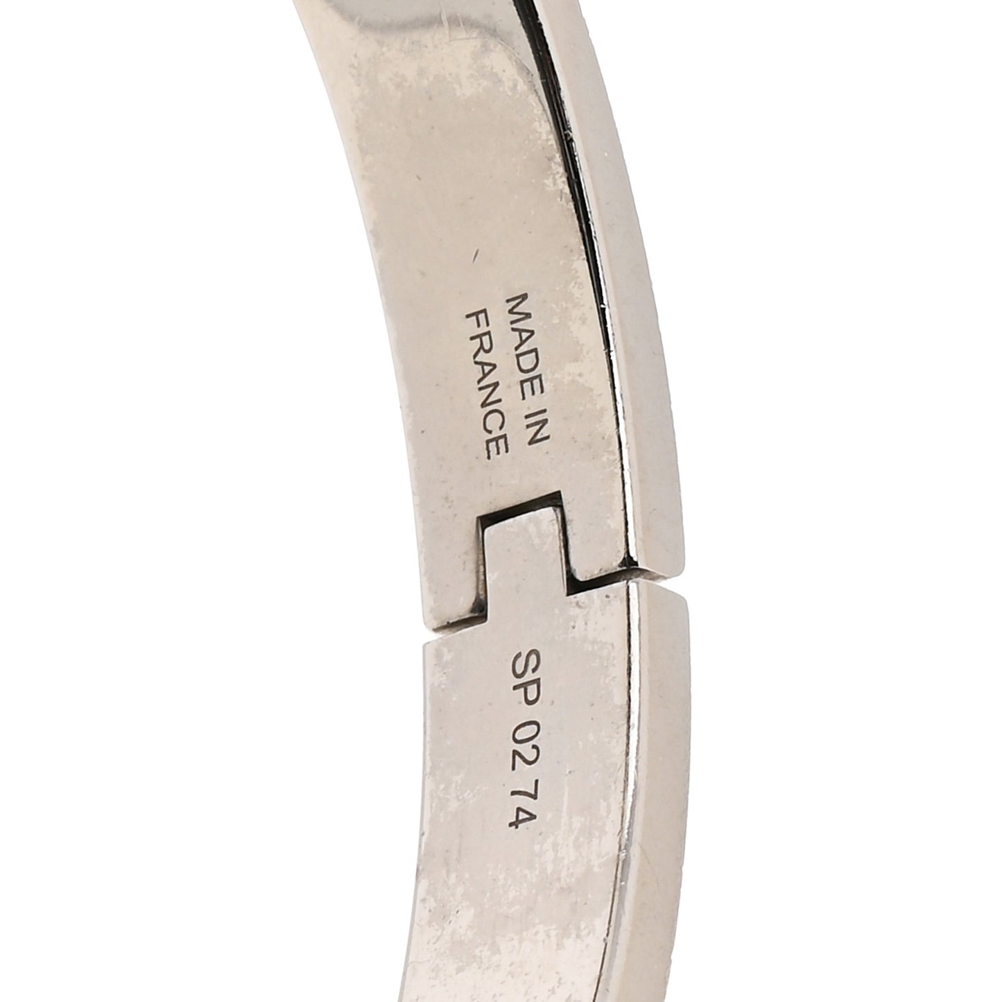 Enamel Mini Clic Kelly Bracelet PM Creme