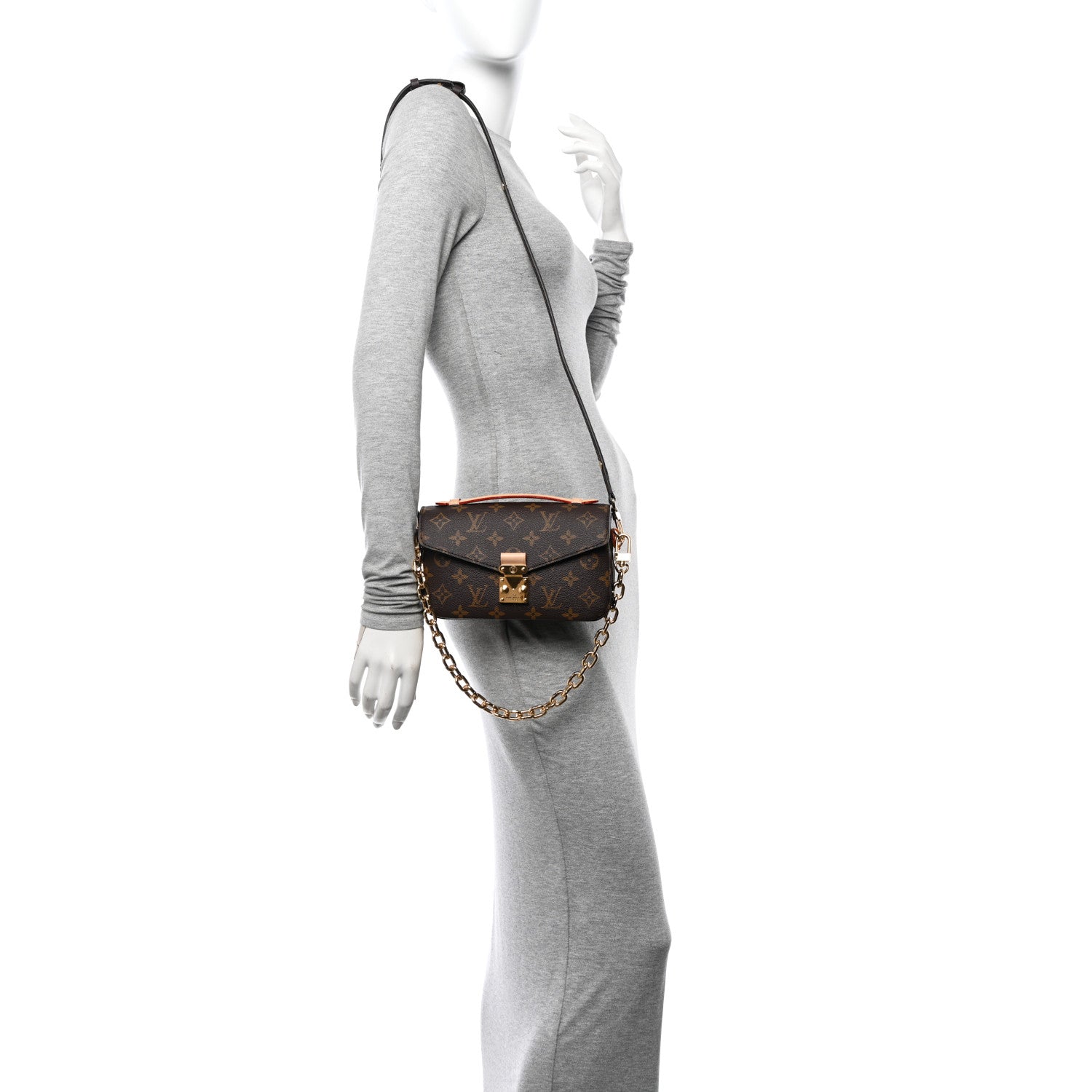 Louis Vuitton Monogram Pochette Metis East West 2 of 9