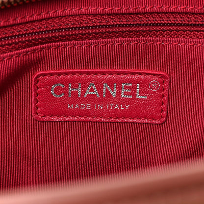 Chanel Aged Calfskin Quilted Medium Gabrielle Hobo Pink 6 of 8