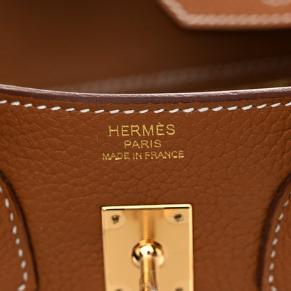 Hermes Togo Birkin 25 Gold 7 of 14