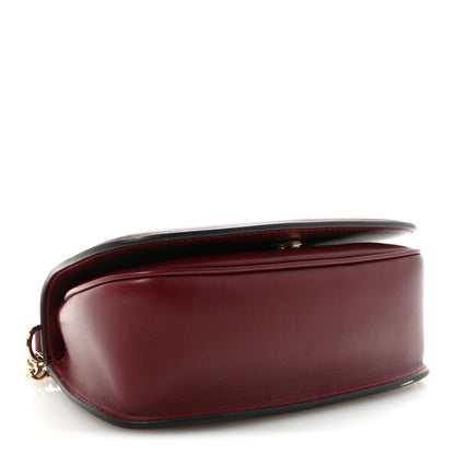 Gucci Calfskin Blondie Small Shoulder Bag Dark Red 4 of 9