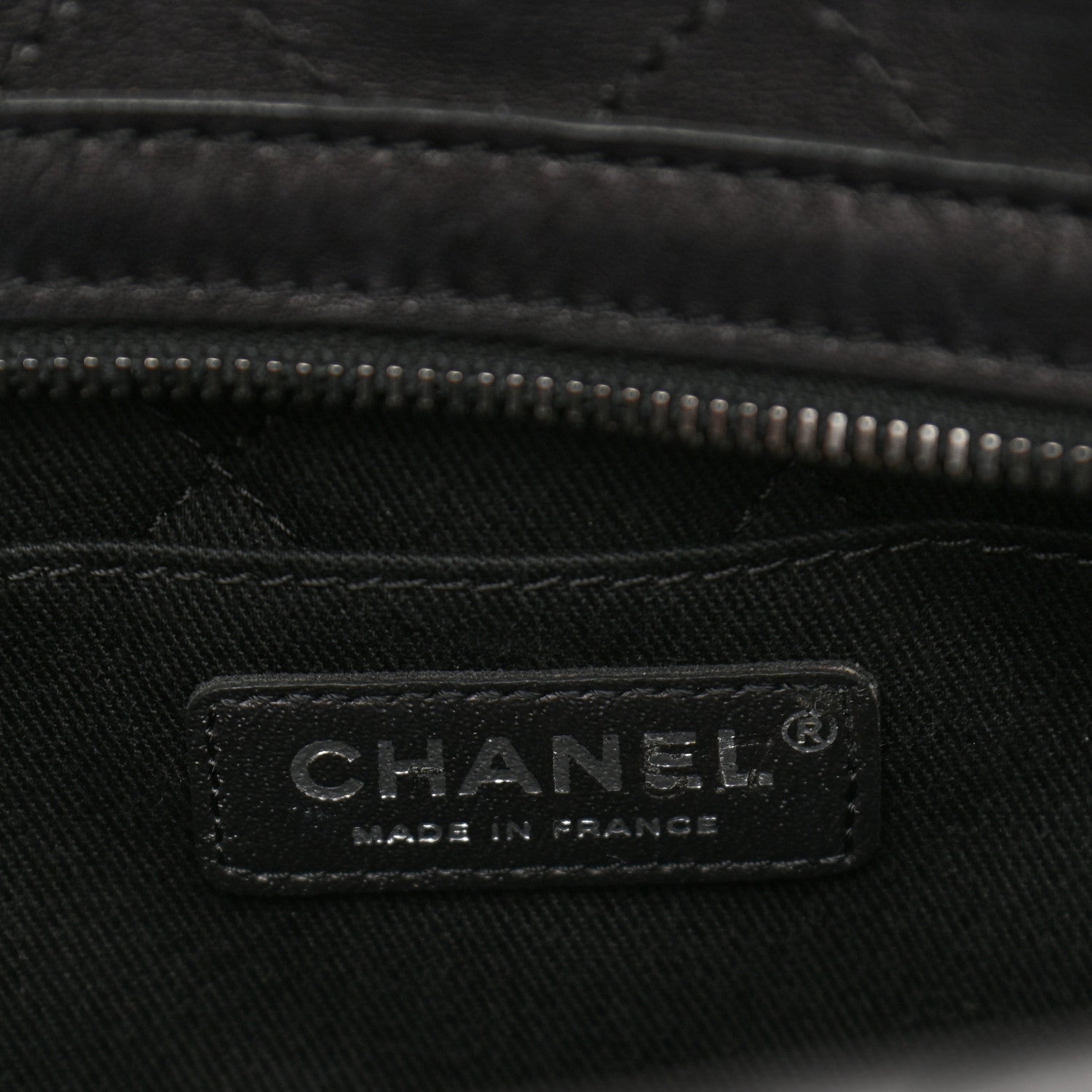 Chanel Calfskin Stitched Paris In Rome Shoulder Bag Black 6 of 10