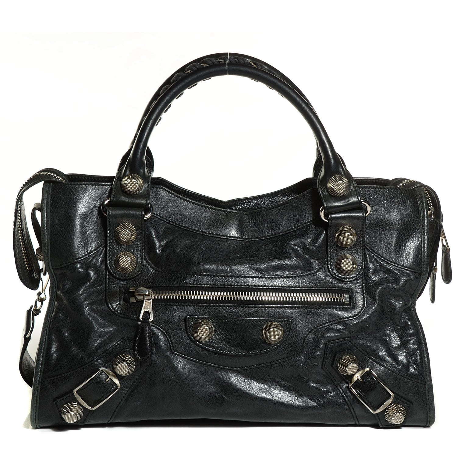 Balenciaga Agneau Giant 21 Silver Hardware City Black 1 of 12