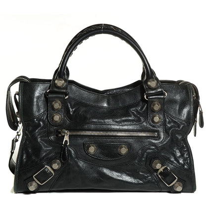 Balenciaga Agneau Giant 21 Silver Hardware City Black 1 of 12