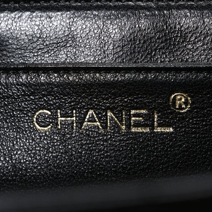 Chanel Caviar Quilted Jumbo Kelly Flap Black 6 of 10