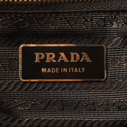 Prada Saffiano Rectangular Shoulder Bag Brown 6 of 13