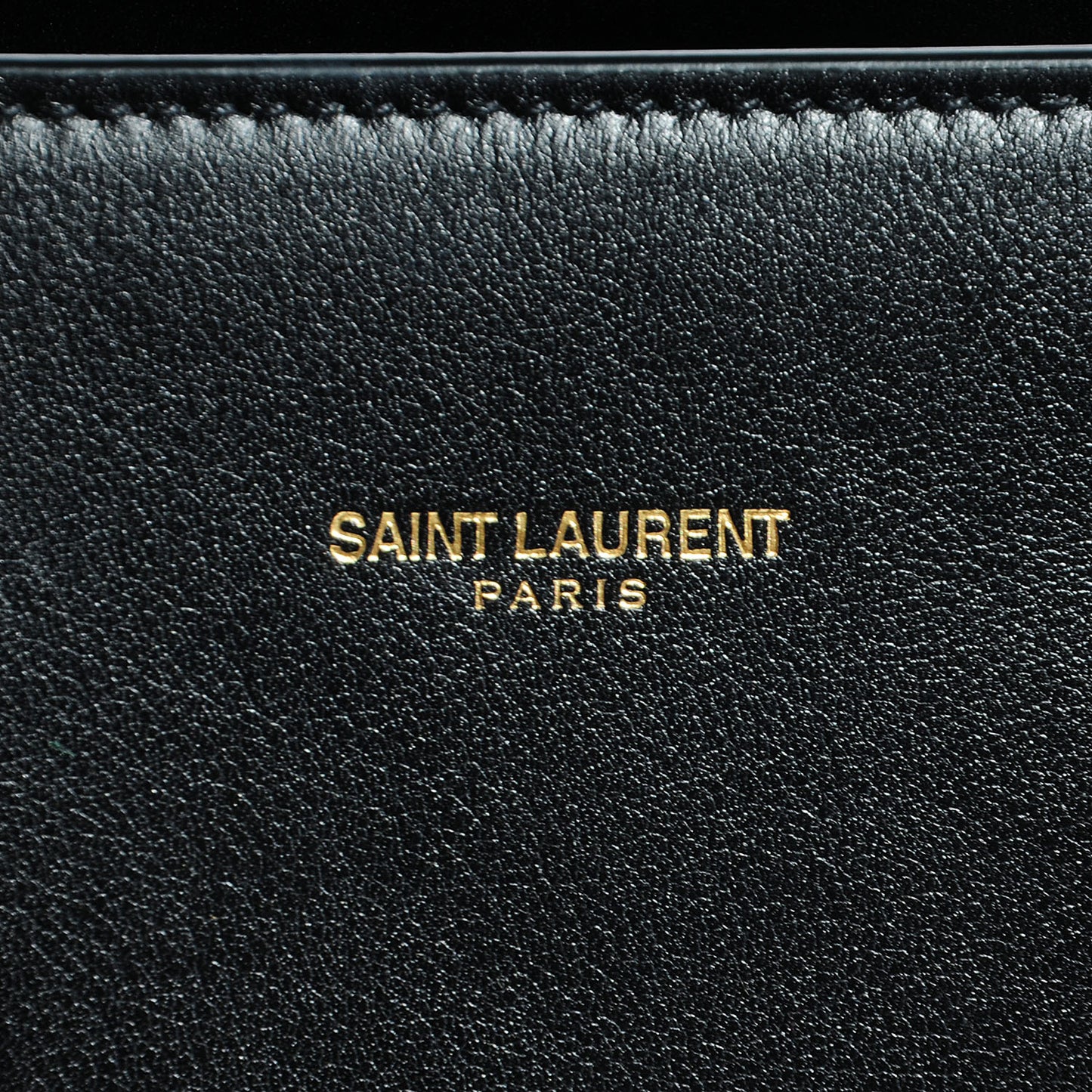 Calfskin Small Sac De Jour Black