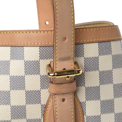 Louis Vuitton Damier Azur Hampstead MM 12 of 17