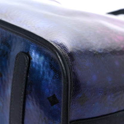 MCM Metallic Galaxy Visetos Medium Project Reversible Shopper Tote Black Multicolor 17 of 21
