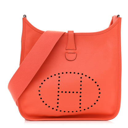Hermes Epsom Evelyne III GM Orange Poppy 1 of 13