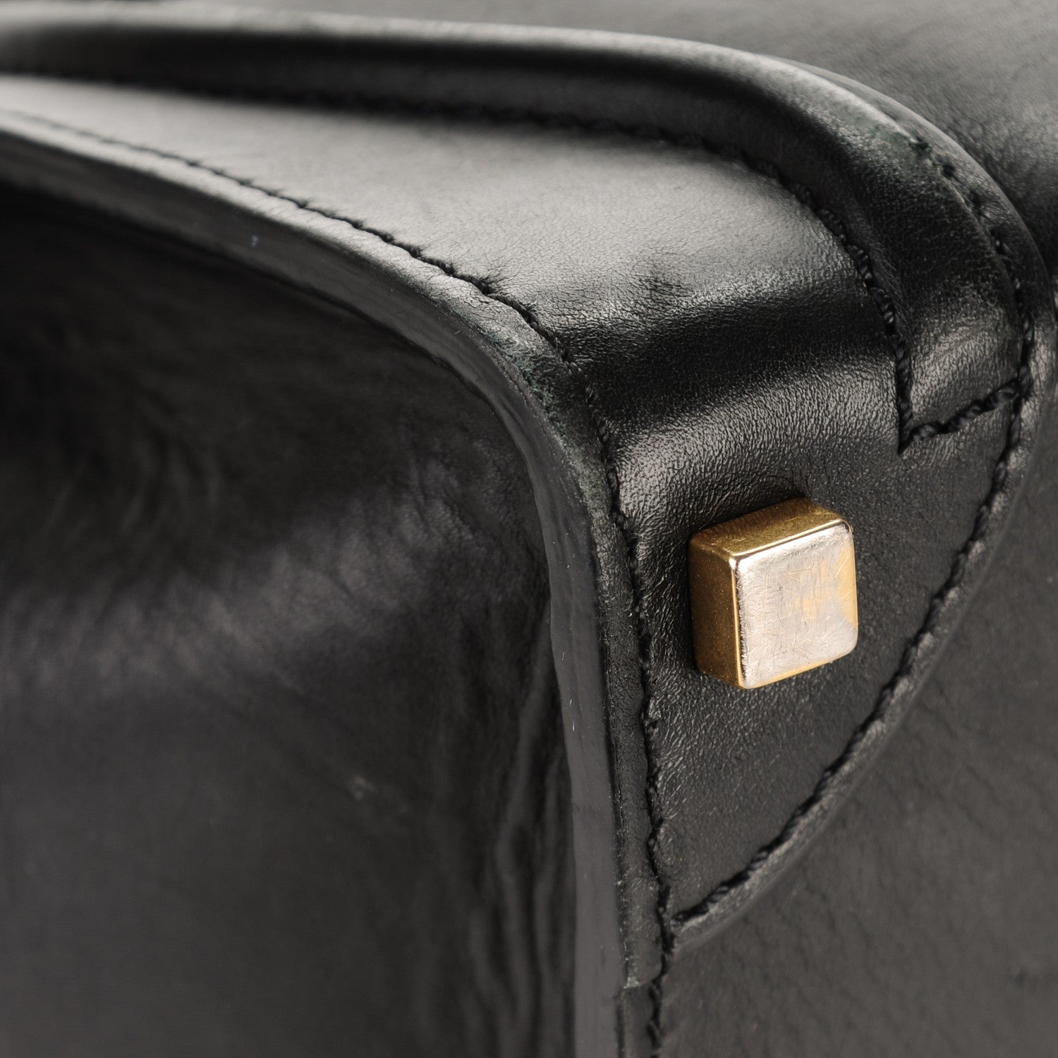 Celine Smooth Calfskin Micro Luggage Black 10 of 10